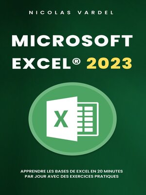 cover image of Microsoft Excel&#174; 2023